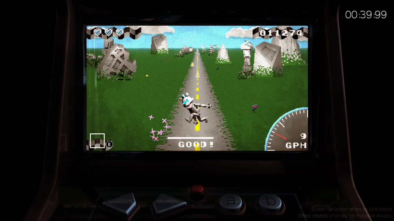 Image showing the gameplay of the RuneRacer