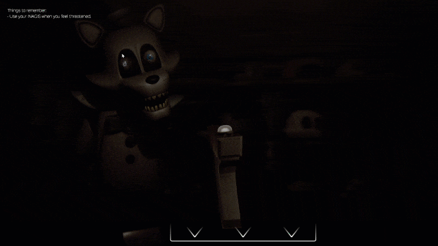 Gif showing the gameplay of the Eyetest Level